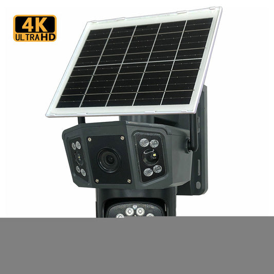 SPEEDX CA-WC013 SOLAR OUTDOOR 8MP DUAL LENS CAMERA