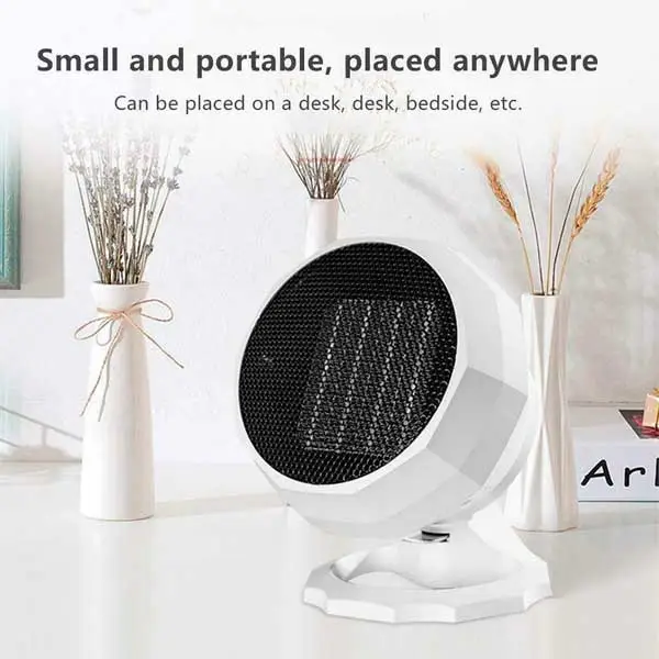 Miniature heater model WG-089 Flexible 1800W Portable Electric Heater Fan - Image 2
