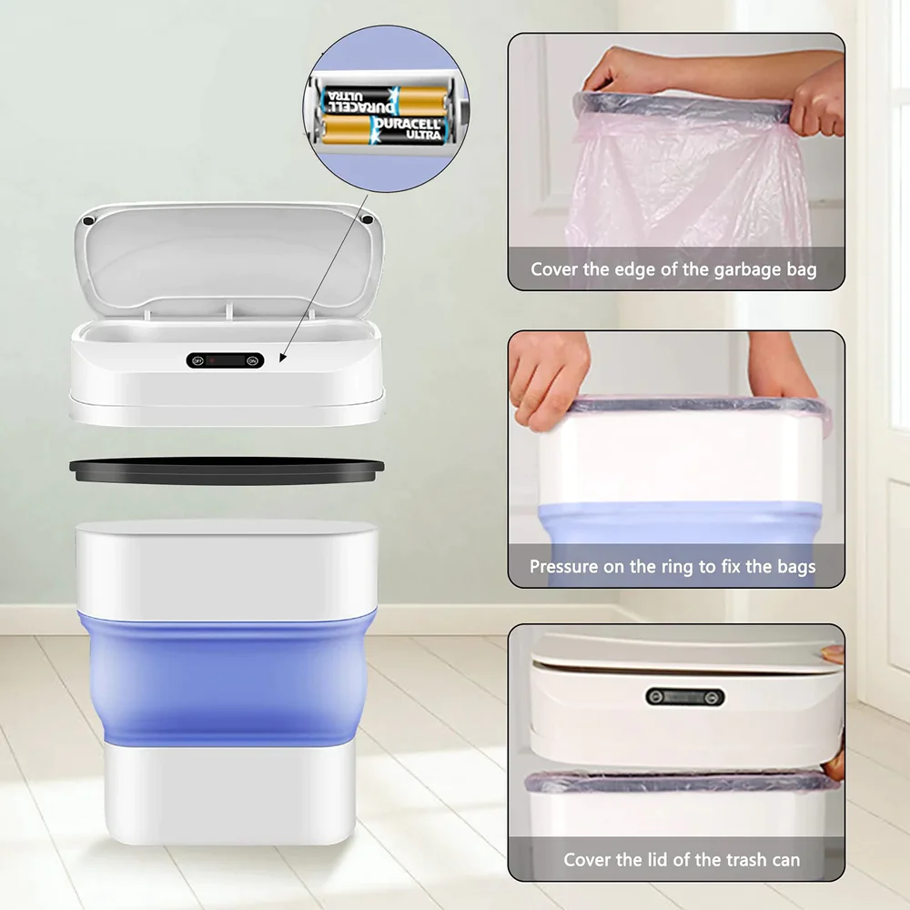 Automatic sensor dustbin cell operated - Image 3