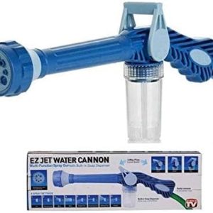 Ez Jet Water Canon 8 In 1 Turbo Water Spray – For Car & Bike Washing, Gardening - Best Quality Water Spray