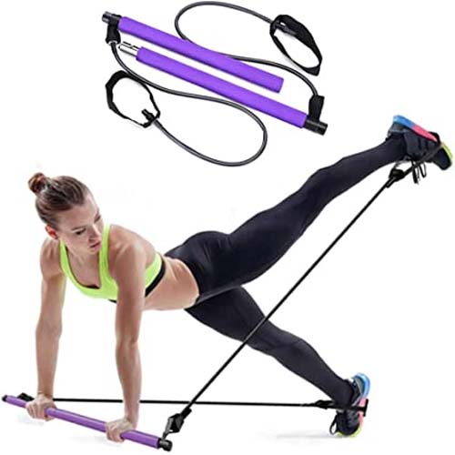 Portable Pilates Studio Yoga Gym Exercise Resistance Ban