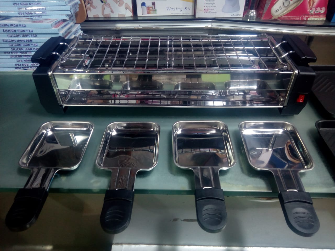 HY9099 Electric And Barbecue Grill Indoor Stone Surface Cooking Powerful Food Grilling Appliance - Image 3