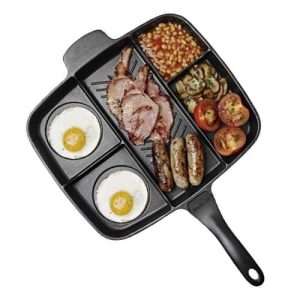 Frying pan 5-in-1 Multifunction Breakfast Fryer Pan Saucepan Flat