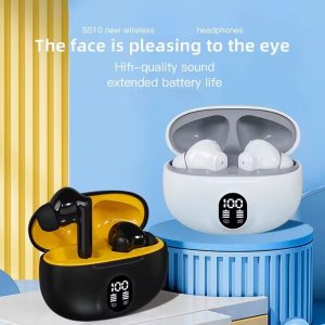 Professional Display Stereo 895B Wireless Bluetooth Earbuds With...