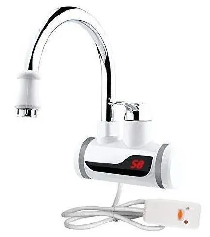 Electric Hot Water Heater Faucet Kitchen Instant Heating Tap Water (without shower) - Image 4