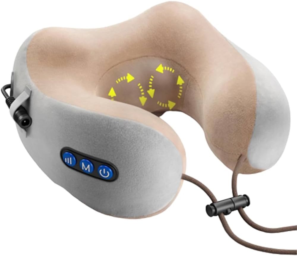 Rechargeable Neck Massager U-Shaped Pillow – Multifunctional Portable Shoulder & Cervical Relaxing Massage for Home, Car, Outdoor - Image 2