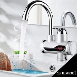 Electric Kitchen Instant Water Heater Tap – Instant Hot Water...