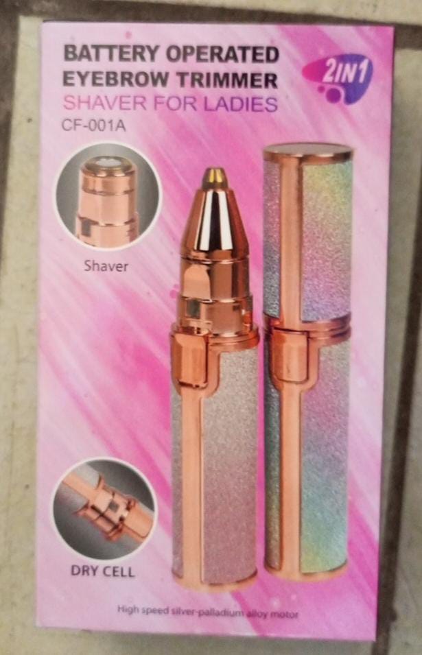 2 In 1 Hair Remover Chargeable , Multi Attractive Color With USB Charging Cable And Cleaning Brush - Image 4
