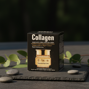 Pure Collagen Regenerative Night Cream - Professional Whitening,...