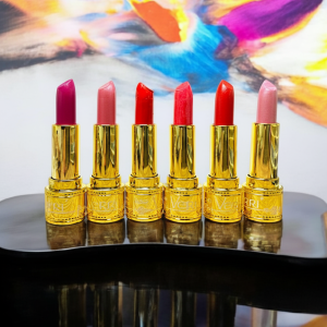 6 Pcs High Pigmented Velvet Matte Lipstick Set – Long-Lasting...