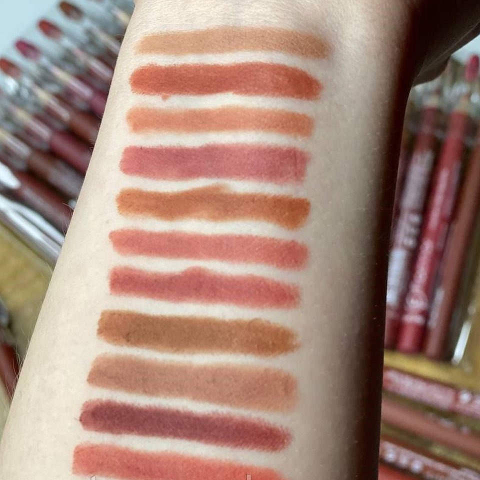 Flormar Waterproof Lip Pencil Set Of 12 – Long Lasting, High Quality Lip Liners In Assorted Shades - Image 3