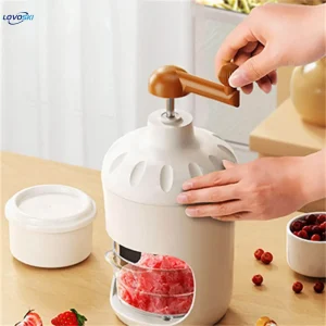 Portable Manual Ice Shaver Machine & Snow Cone Maker |...