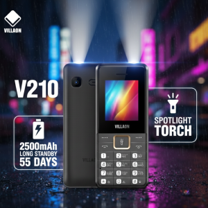 Villaon V210 1.8 Inch LCD Dual SIM Mobile With Removable 2500mAh...