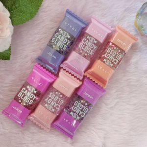 Cute Candy Lip Gloss Set of 6 | Moisturizing, Shiny &...