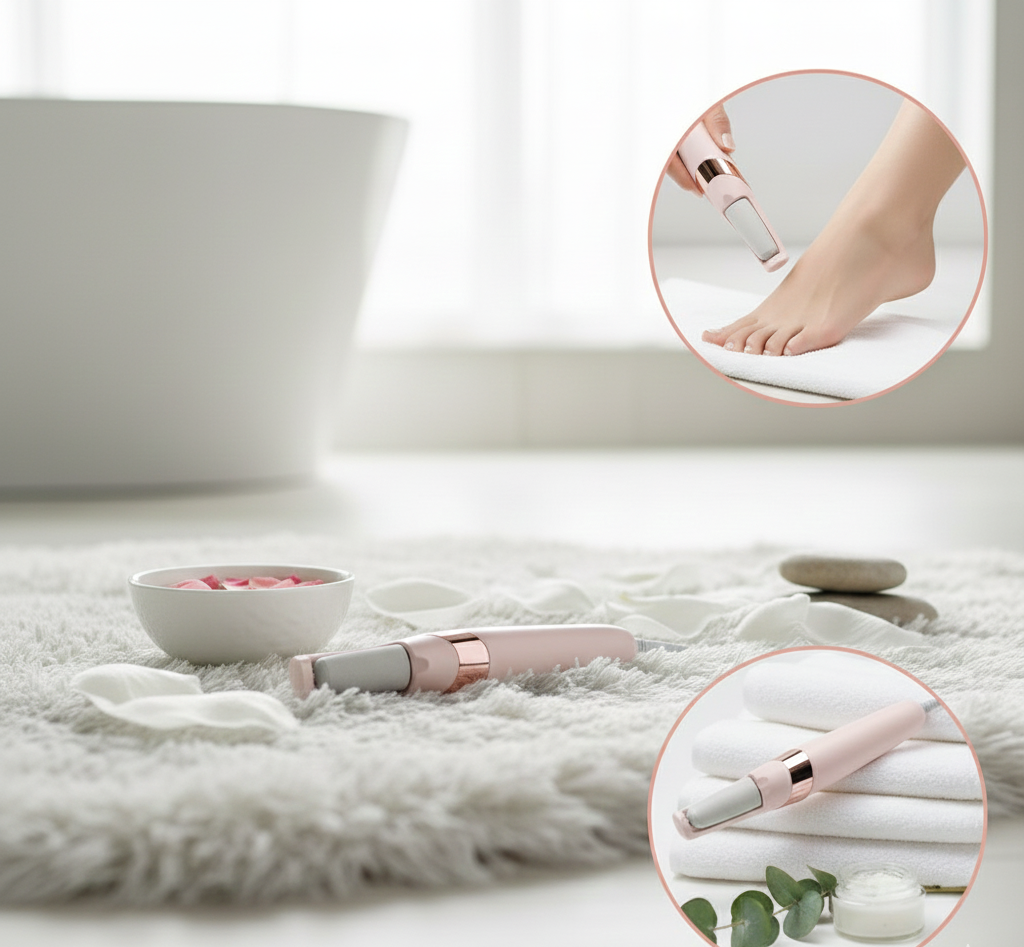Rechargeable Electric Pedi Foot Filer – Powerful Callus Remover for Cracked Heels & Dead Skin | Smooth, Soft & Salon-Quality Feet at Home - Image 3