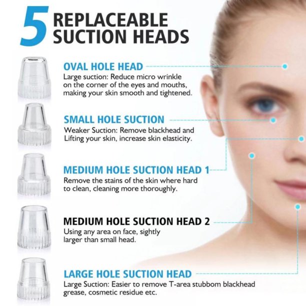 Electric Suction Blackhead Instrument Home Beauty Instrument Blackhead Pore Cleaning. - Image 3
