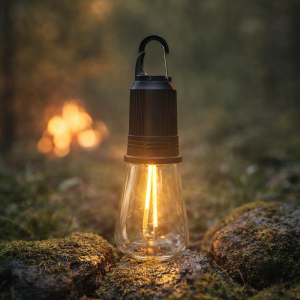 T02 Portable Hanging Camping Lamp – Type-C Rechargeable Warm...