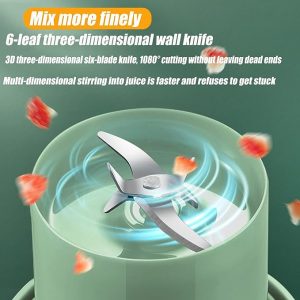 Mason Portable Mini juicer Blender With Straw Cup | Juicer...