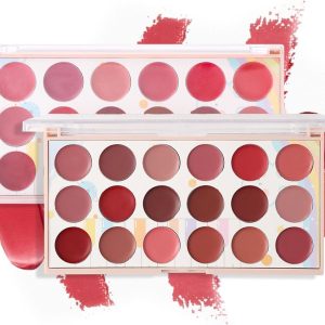 Moccallure Professional 18-Colors Lipstick Kit – Long-Lasting,...
