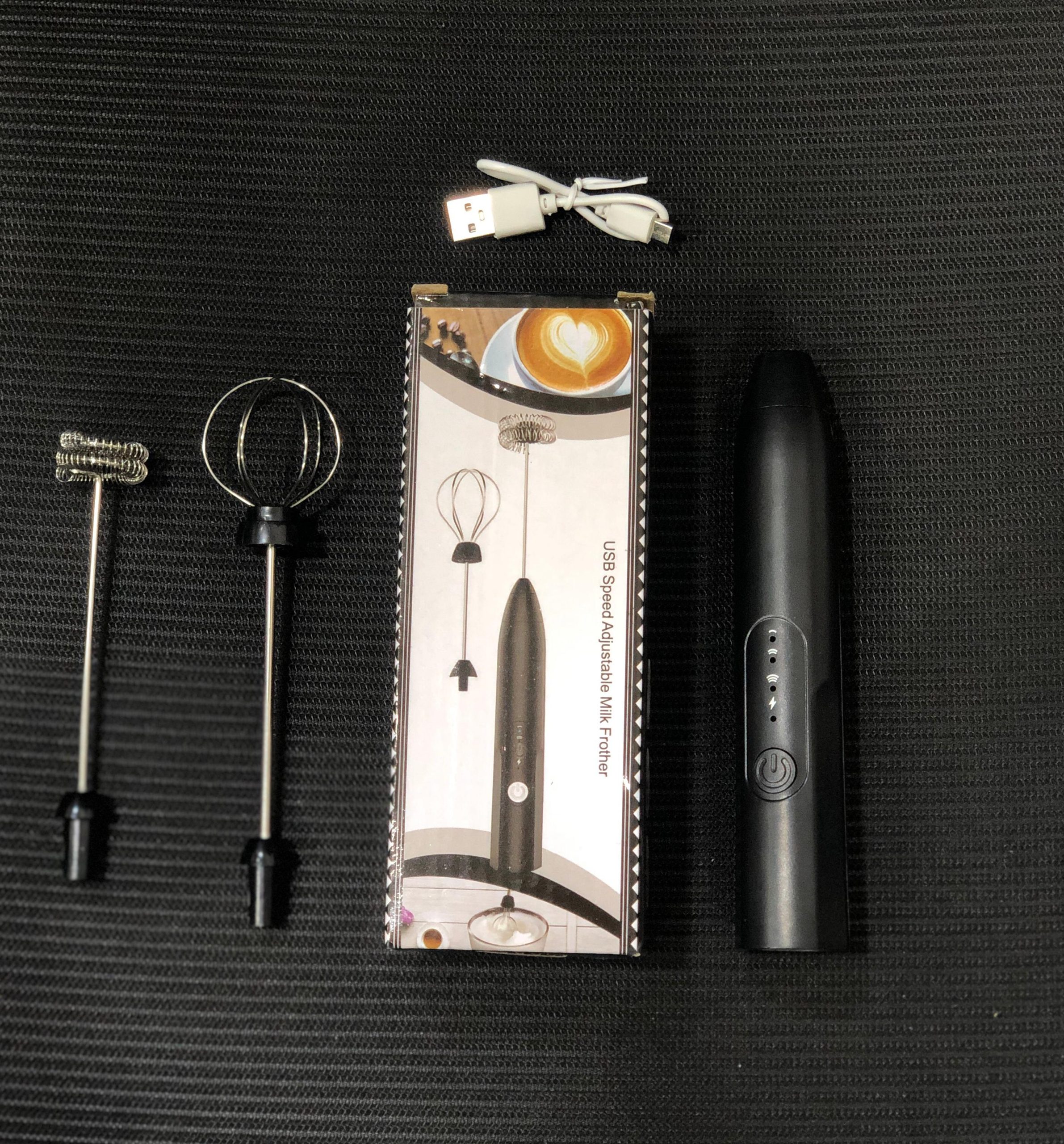2 in 1 Coffee Beater Rechargeable Smooth Mixing Easy Use Compact Design Comfortable Handling - Image 2
