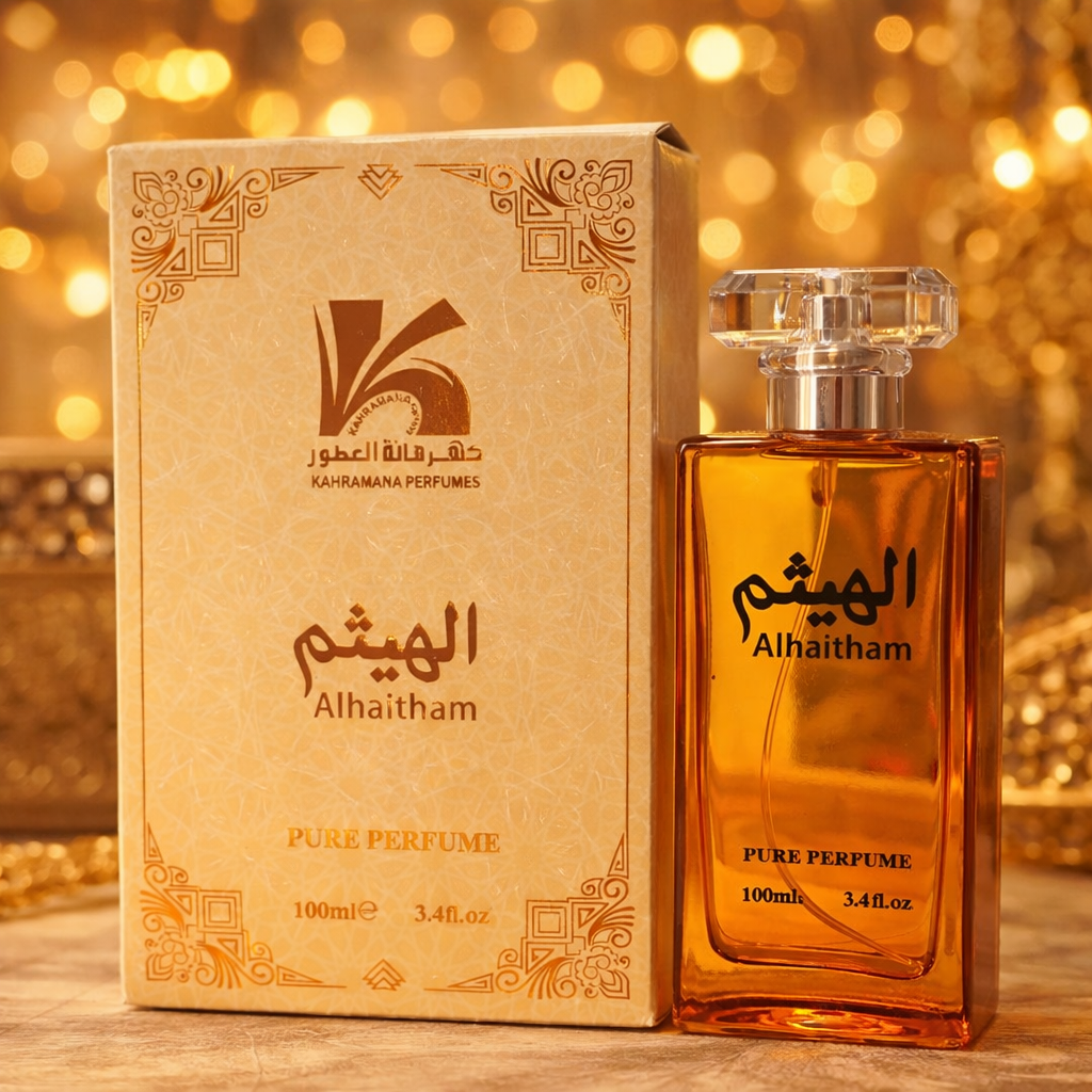 Alhaitham Pure Perfume by Kahramana Perfumes – Luxury Long-Lasting Arabic Fragrance Spraymium Fragrance Spray - 100ml - Image 3