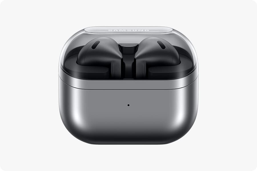 Samsung Galaxy Buds 3 Pro AI True Wireless Bluetooth Earbuds, Noise Cancelling, Sound Optimization, Redesigned Comfort Fit, Silver - Image 3