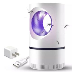 Mosquito Killer Lamp Electric Shocker Round with Charger –...