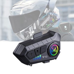 Motorcycle Helmet Bluetooth Headset Bluetooth 5.3 Smart Noise...