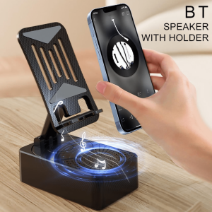 3-in-1 Rotating Foldable Mobile Phone Stand with Built-in...
