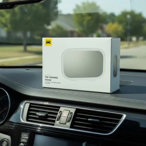 Car Sun Visor Vanity Makeup Mirror With LED Lighting Touch...