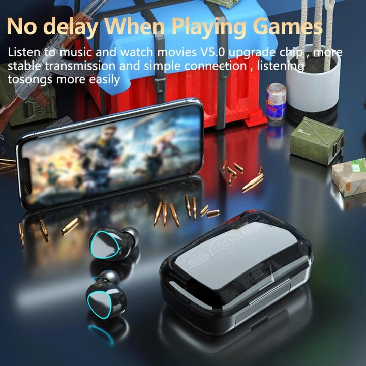 M10 Wireless Bluetooth Earbuds & Headphones Bluetooth Earphones - Image 3