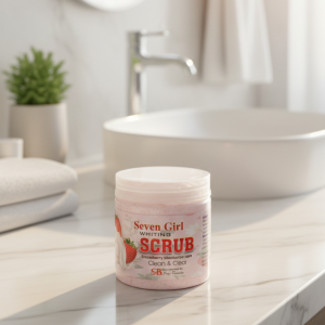 Seven Girl Whitening Scrub Strawberry Moisturise Care – Big...