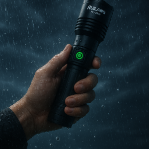 RL-2308 High-Power Rechargeable LED Flashlight – Long Range,...