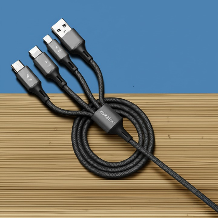 Interlink Max To Iphone cable | Performs Like A Champ | High Definition Fadr With 3 Layer Coating | USB-C To Lightning Cable | Power 27W | Length: 1 meter | Transmission Rate : 480Mbps| Best Cable For iPhone - Image 2