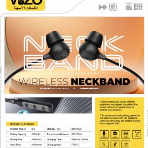 Vizo Kung Fu X2 Wireless Neckband - Best Quality Neckband -...