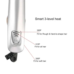 PROFESSIONAL HAIR STRAIGHTENING IRON CURLING IRON STRAIGHTENER...