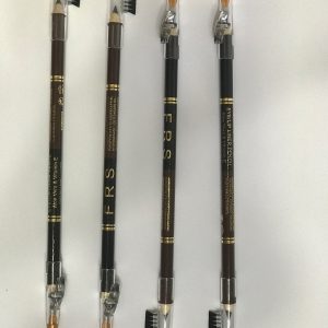 Pack Of 12 FRS Eyebrow Pencil 2 in 1 | Black & Brown Both |...