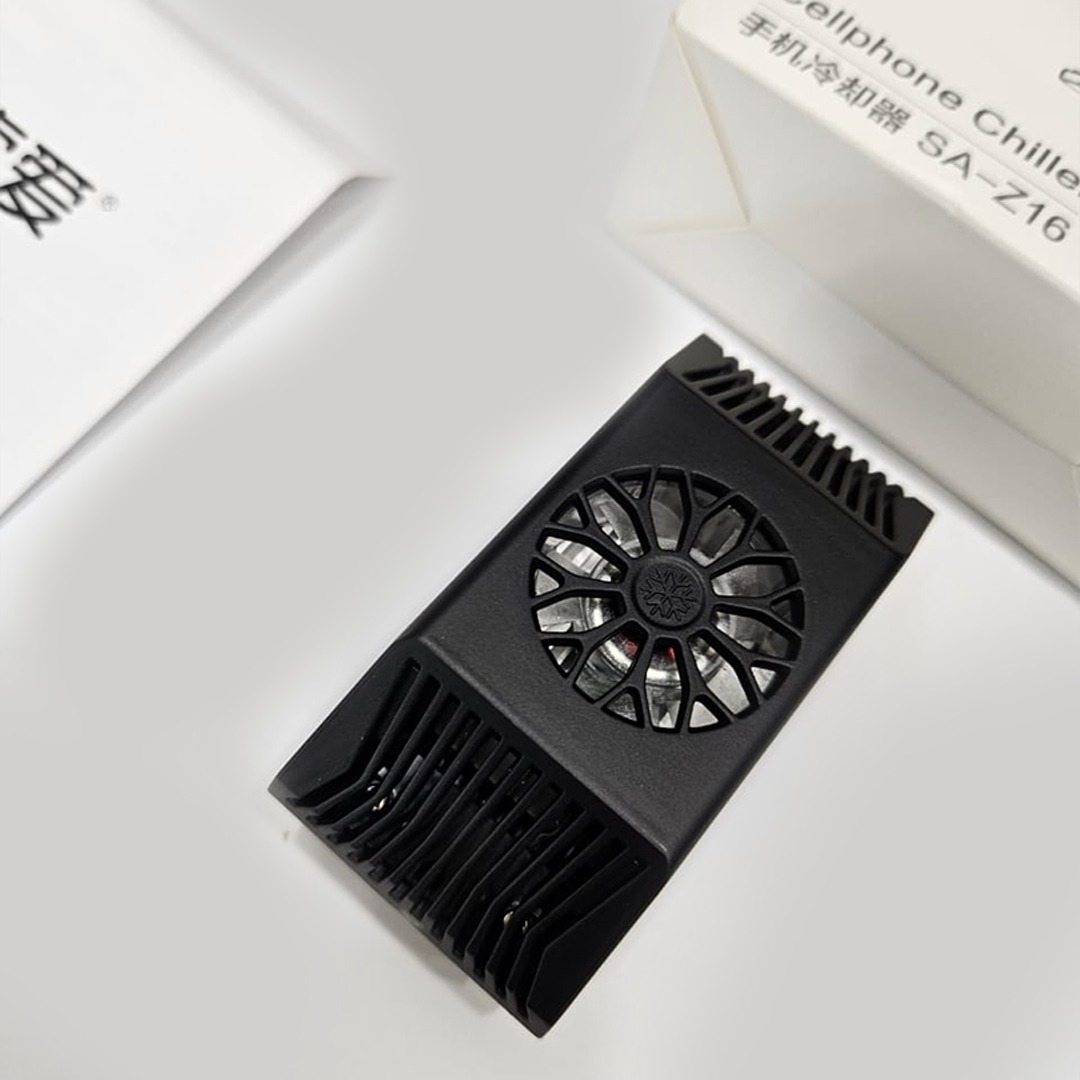 Z16 Mobile Phone Cooler | Mobile Cooling Radiator | Cooling Fan | Gaming Fan | Mobile Cooler Fan - Image 2