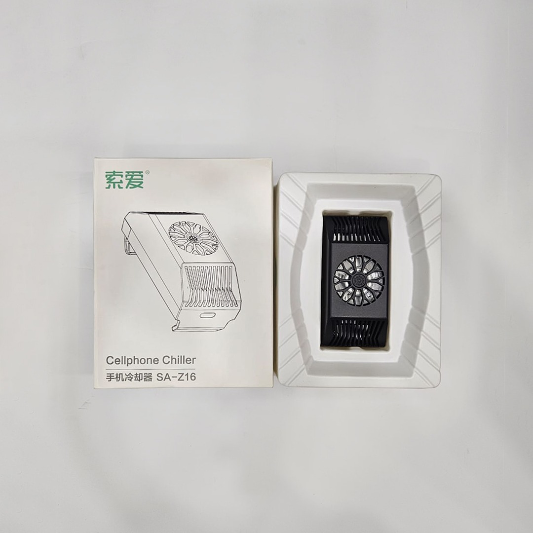 Z16 Mobile Phone Cooler | Mobile Cooling Radiator | Cooling Fan | Gaming Fan | Mobile Cooler Fan - Image 3
