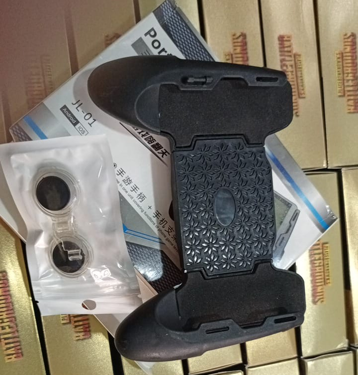 JL-01 3 in 1 Mobile Joystick Gamepad Phone Game Handle Grip Holder - Image 4