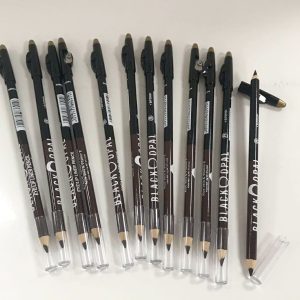 2 in 1  BLK/OPL Eye Pencil With Sharpener, Makeup 2 Colors...