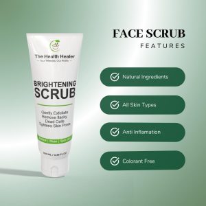 2 in 1 Brightening Facewash & Scrub Deal Moisturizes Your...