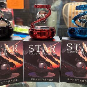 Star Solar Powered Levitating Ball Air Freshener for Car...