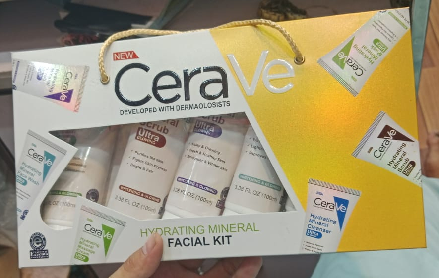 Pack of 06 CeraVe Hydrating Mineral Facial Kit | Best Quality Hydrating Mineral Facial Kit - Image 5