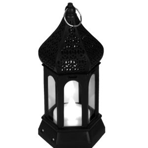 Antique Black candle lamp Atmosphere Decoration Creative Gift...