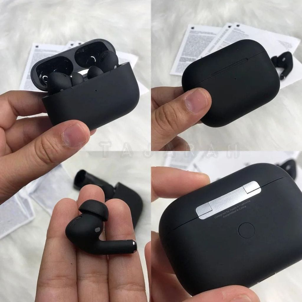Apple AirPods Black Special Edition (2nd Generation) with Active Noise Cancellation – Seamless Wireless Audio (With Box) - Image 2