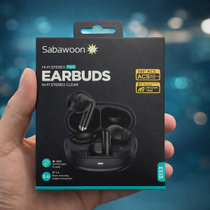Sabawoon ST33 Wireless Earbuds Bluetooth 5.4 Hi-Fi Stereo TWS...