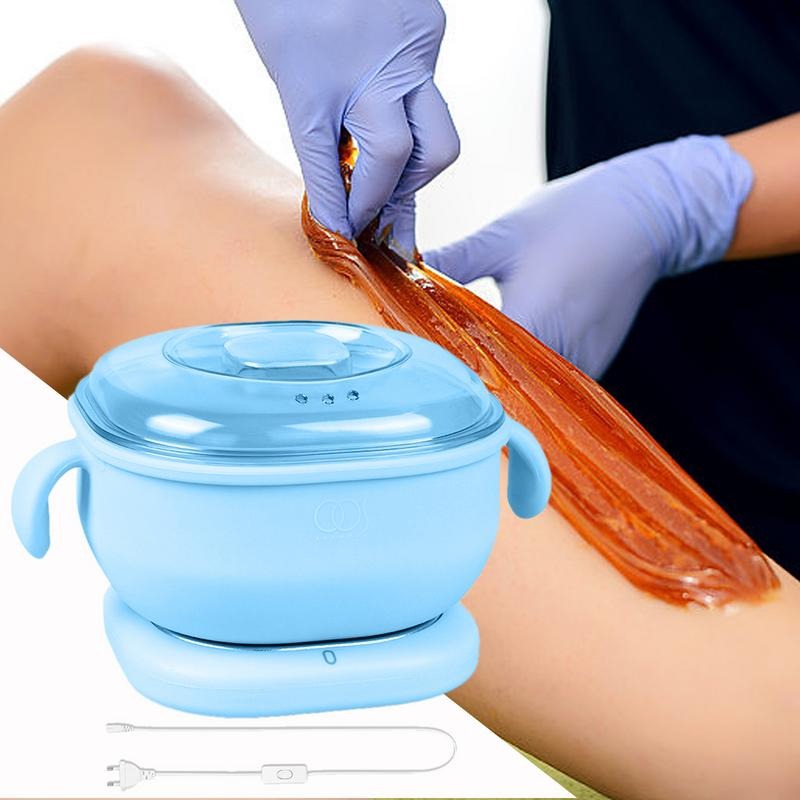 Portable Foldable 400ML Silicone Wax Warmer – Travel-Friendly Hair Removal Heater For Body & Spa Use | Random Color - Image 4