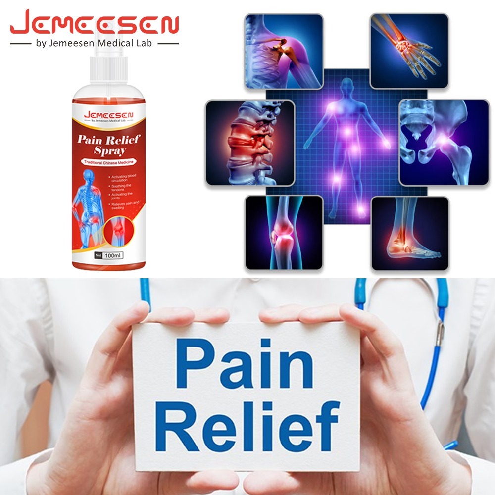 Original Jemeesen Instant Pain Relief Spray Rheumatoid Arthritis Knee Pain Relief Muscle Pain Joint Sprain Orthopedics Medical Soot Spray - Image 3