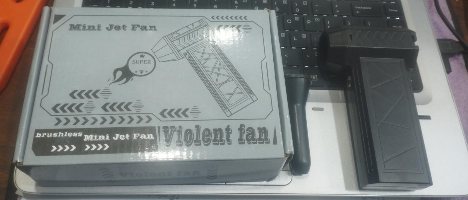 Mini Jet Fan Brushless Powerful Violent Fan Compact Portable Design - Image 4
